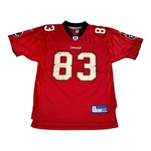 Tampa Bay Buccaneers Jersey Mens Medium NFL Football Joe Jurevicius Reebok 83